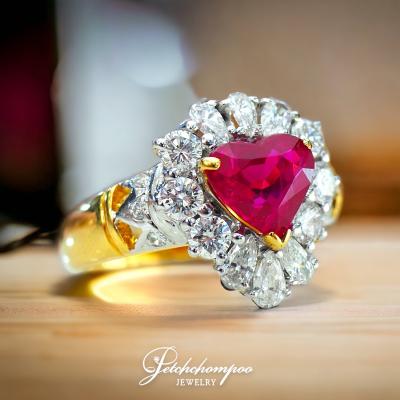 [024680] Burma Ruby With Diamond Ring  59,000 