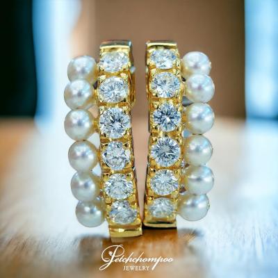 [28727] Diamond chandelier earrings  29,000 