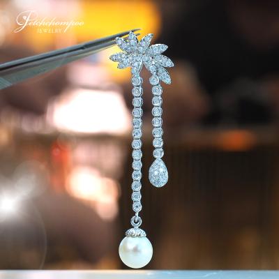 [28124] pearl pendant with diamond  39,000 