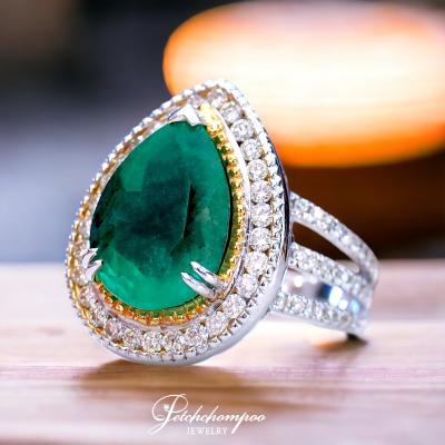 [27806] Columbia emerald ring 7.03 ct  139,000 