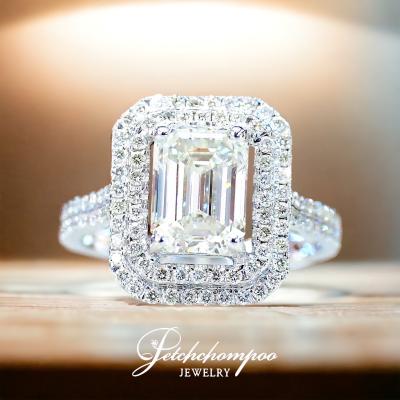 [27189] 2 carat emerald cut diamond ring Discount 399,000