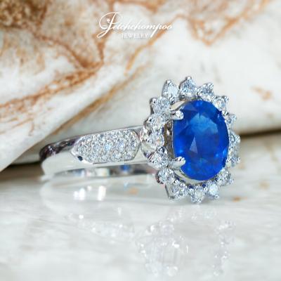[28237] Blue Sapphire with diamond ring  49,000 