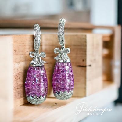 [021885] Pink Sapphire Earrings  190,000 