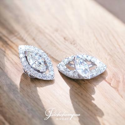 [27135] Marquis diamond earrings,each, 2 in 1  89,000 