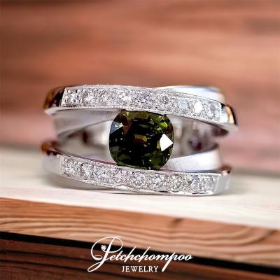 [019422] green sapphire ring  49,000 