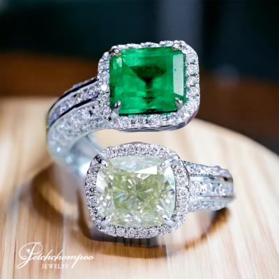 [26344] Emerald and diamond Ring Discount 699,000