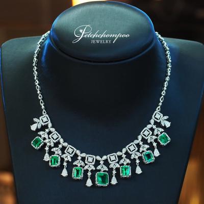 [28628] Colombian emerald necklace  299,000 