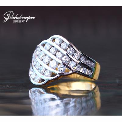 [021424] แหวนเพชรหน้ากว้าง  49,000 