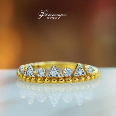 [28703] Gold Ring with Diamonds  7,900 