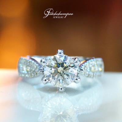 [28695] 1 carat center diamond ring Discount 139,000