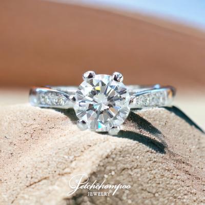 [27956] IGI certificated diamond ring, center stone 1 carat, F Color Discount 199,000