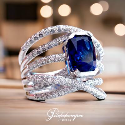 [26393] Blue Sapphire with diamond ring  199,000 