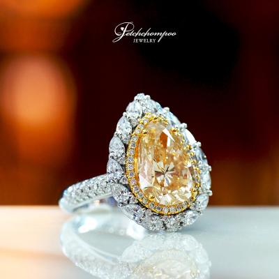 [27991] 5.59 ct champagne diamond ring 2 in 1 Discount 890,000