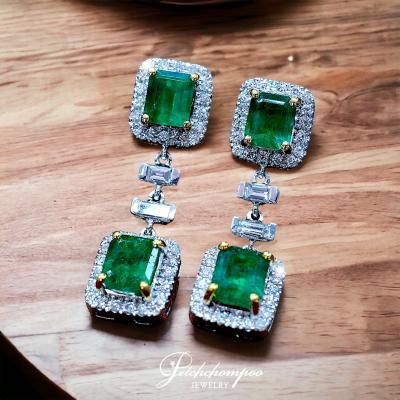 [021233] Emerald Co lom bia Earring  129,000 