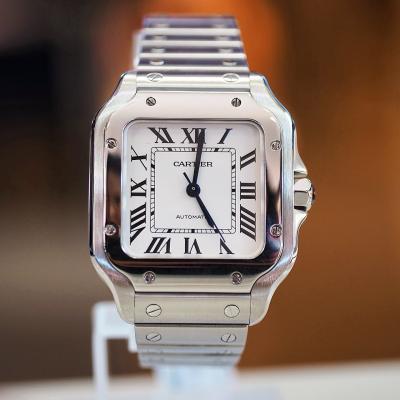[28914] นาฬิกา Cartier santos100 lady รุ่นใหม่ 39.1mm  209,000 