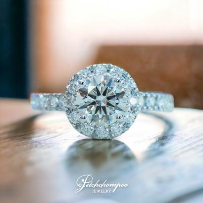 [28373] HRD certified diamond ring 1 carat H VVS1 3EX Discount 219,000