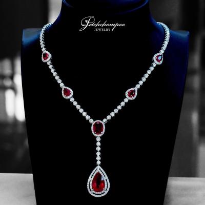 [28749] Ruby with diamond necklace  189,000 
