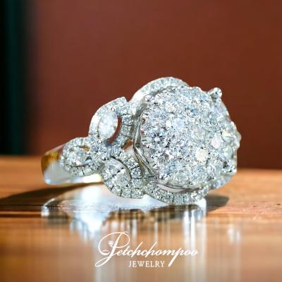 [019210] Belgium cut 1.70 cts diamond ring  99,000 