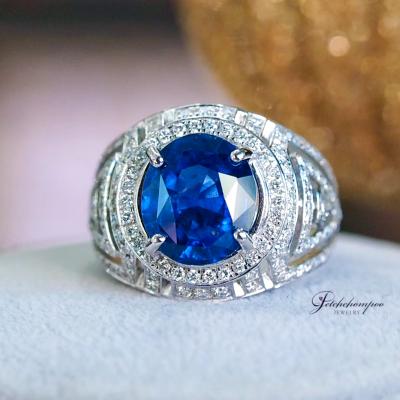 [022715] 5.13 Carat Ceylon Royal Blue Sapphire Ring  390,000 