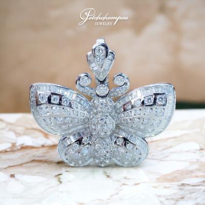 [29118] 3.5 carat Butterfly diamond pendant  159,000 