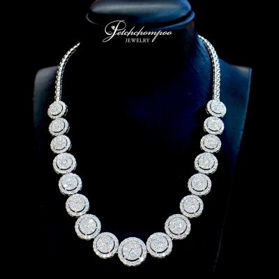 [28442] Diamond necklace with 15 carat diamonds  490,000 