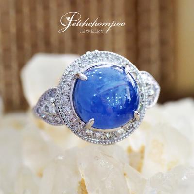 [25723] Six star blue Sapphire with diamond ring  89,000 