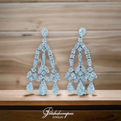 [27876] diamond earrings 2.56 carats  99,000 