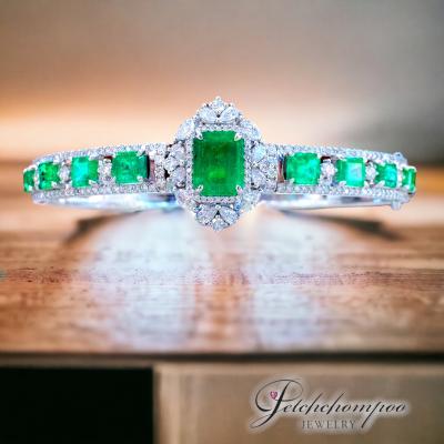 [27620] Emerald bracelet with diamonds 3 in 1  299,000 