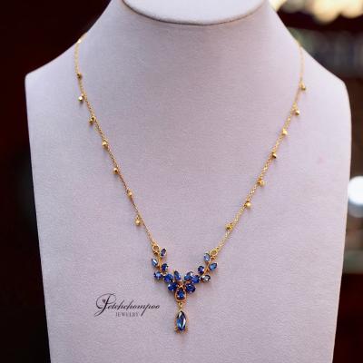 [002656] Blue sapphire Necklaces  45,000 