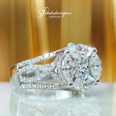 [023153] I llusion diamond ring Discount 139,000
