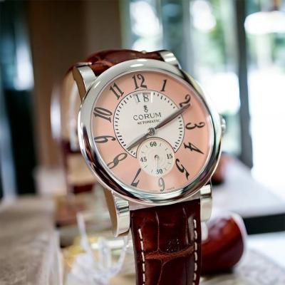 [26552] Corum Classical Grande Date 922.201.20 Stainless steel Automatic Man's watch ลดราคาเหลือ 55,000