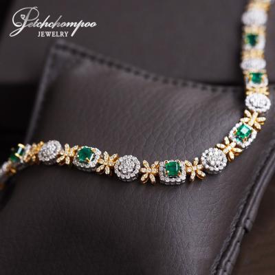 [023634] Columbia emerald with diamond bracelet  169,000 