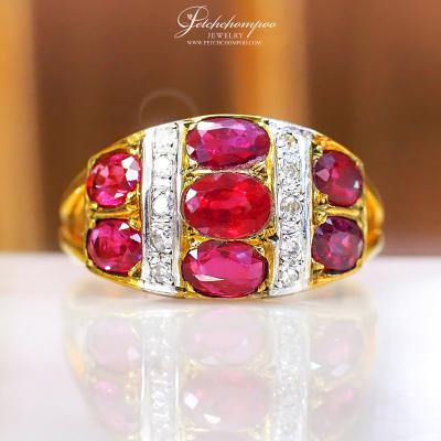 [023537] Ruby with diamond Ring  29,000 