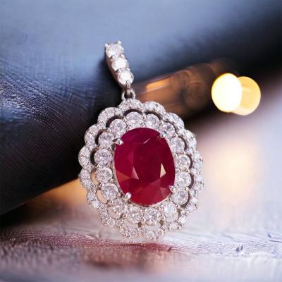 [016546] Burmese ruby pendant, Sir GRS Discount 990,000