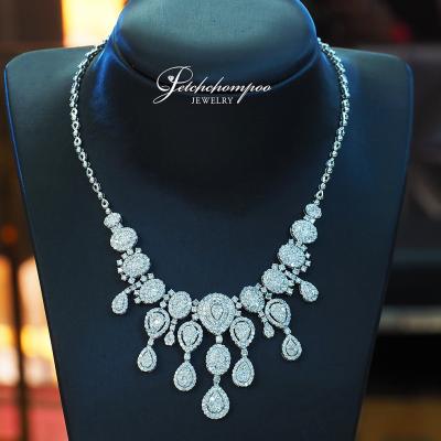 [28626] Diamond chandelier necklace, 8.72 carats  399,000 
