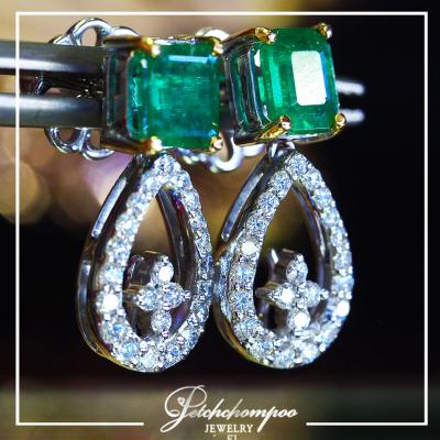 [022379] Emerald earrings  59,000 