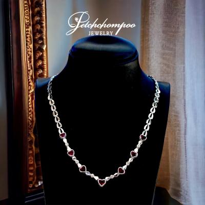 [25363] Ruby and diamond Necklace  59,000 