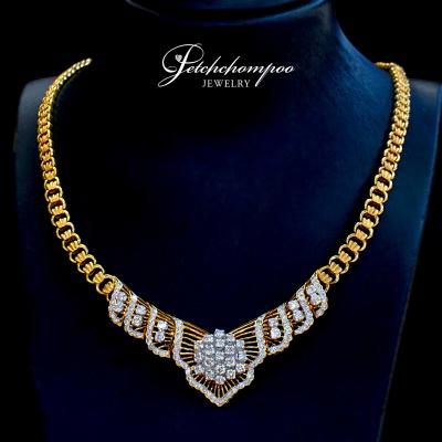 [28438] Diamond necklace 4.70 carats  139,000 