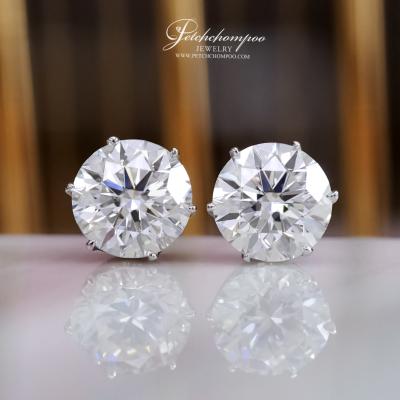 [26902] Diamond Earrings 5 carat I 3Excellemt HRD Discount 6,990,000