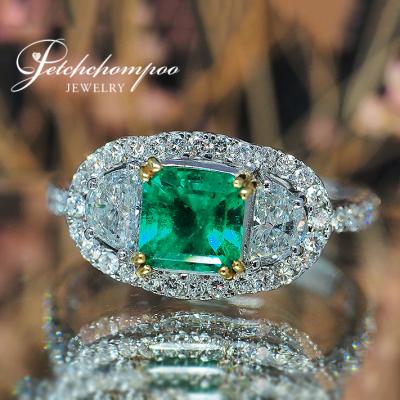[024166] Emerald with diamond ring  59,000 