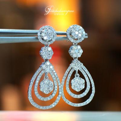 [28286] diamond earrings, 3.00 carats 2 in 1  119,000 
