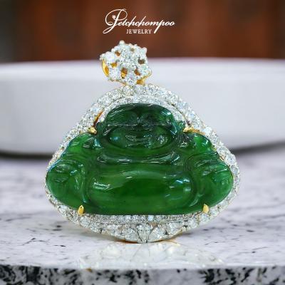 [28812] Carved A-Jade Happy Buddha pendant  179,000 