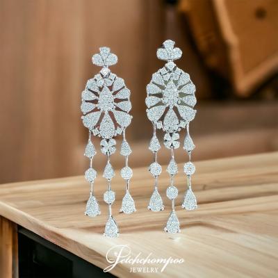 [25199] 5.54 carat chandelier diamond earring  199,000 