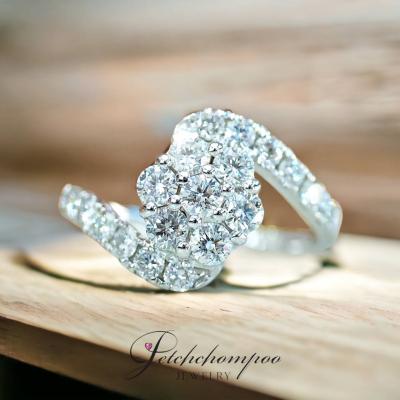 [021055] Flower Diamond Ring  39,000 