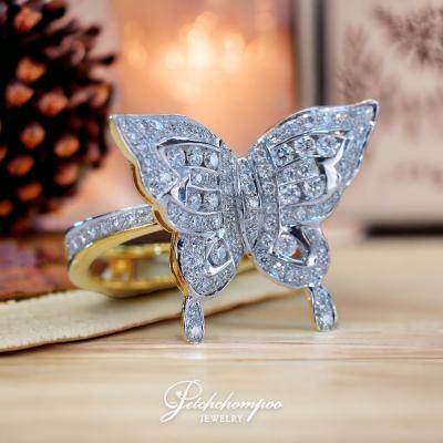 [28660] Butterfly diamond ring 2 in 1  59,000 