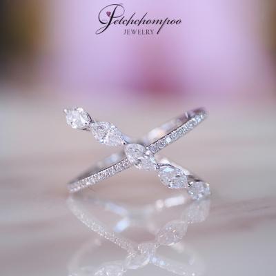[25984] Cross marquise diamond ring  99,000 