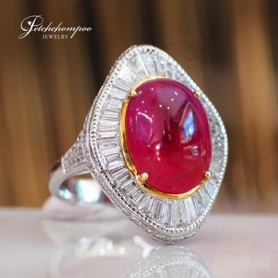 [26534] 9.9 carat ruby with diamond ring  199,000 
