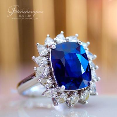 [015330] Sapphire ring Royal Blue  GRS 10.69 carats Discount 1,990,000