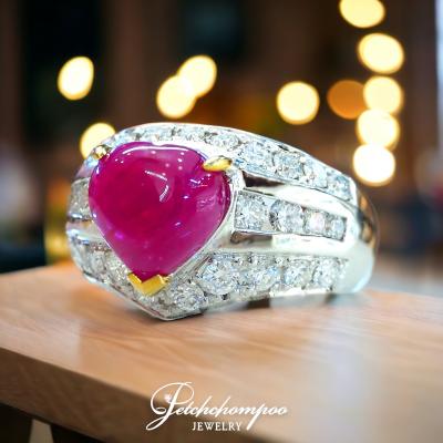 [024010] Burma ruby with diamond ring  69,000 